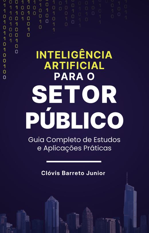 Capa do e-book Inteligência Artificial para o Setor Público