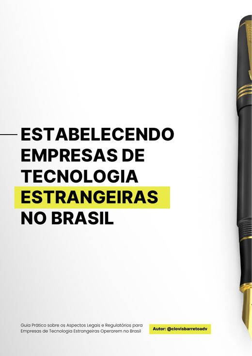 Capa do e-book Estabelecendo Empresas de Tecnologia Estrangeiras no Brasil